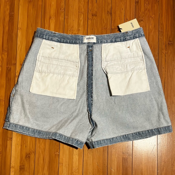 NWT Agolde Becker Shorts in Rotate Size 32 - Picture 9 of 15